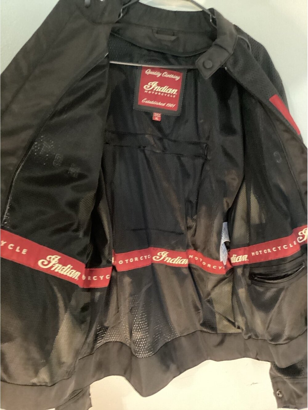 Indian Motorcycles Mesh Lightweight 2 Riding Jacket - Picture 6 of 11